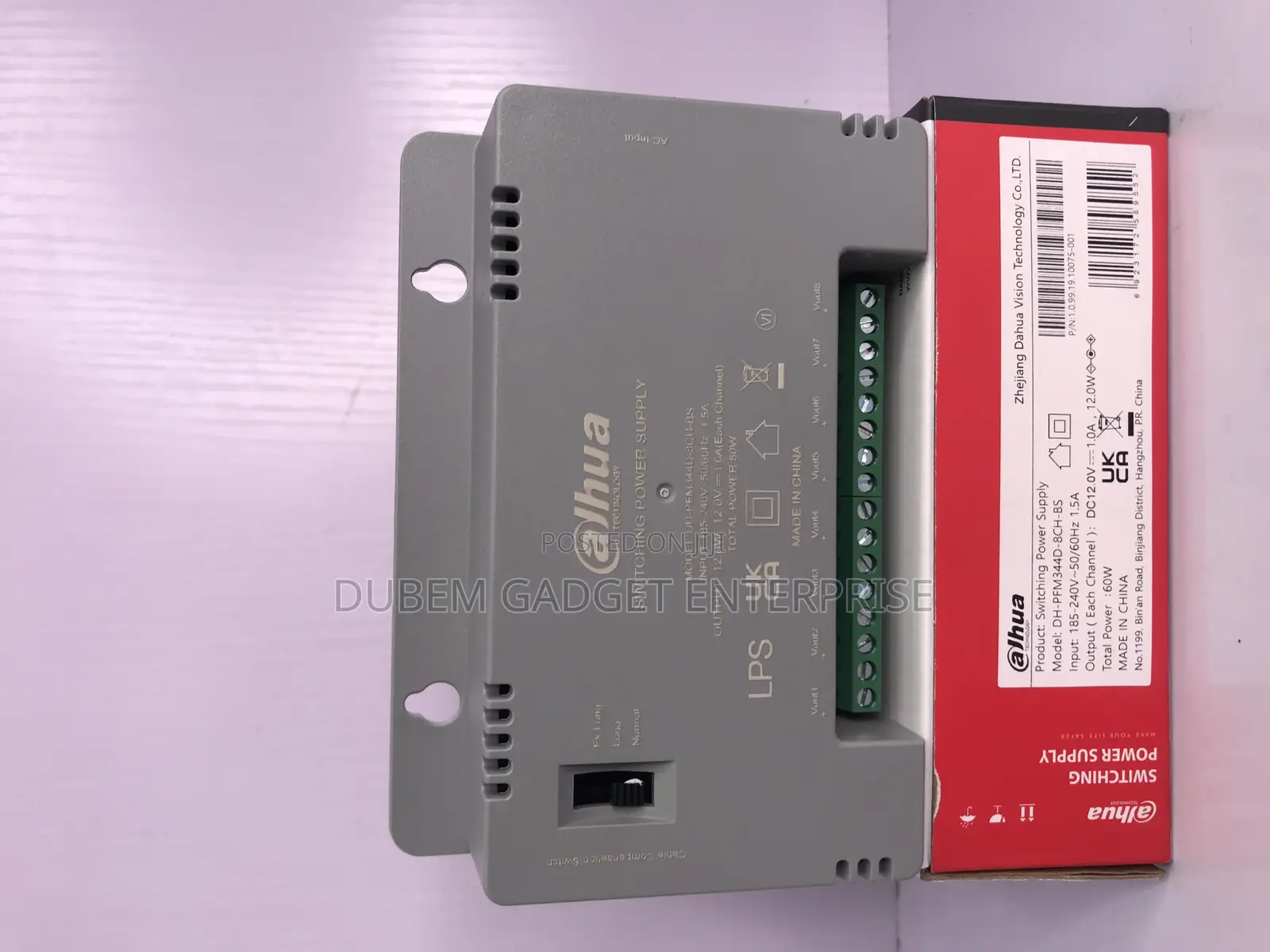 8way Dahua Power Supply Machine.