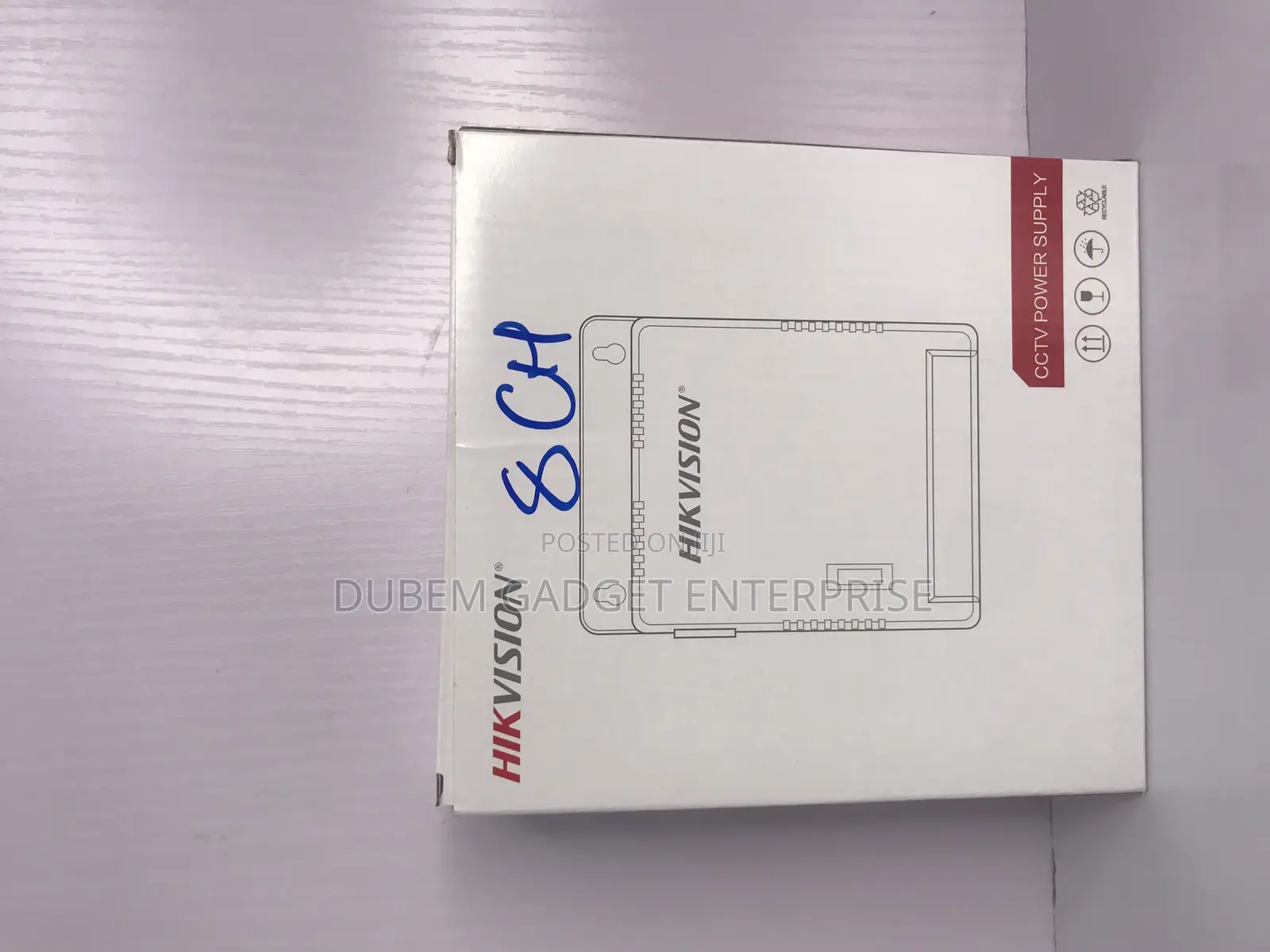 Hikvision CCTV Power Supply Box 8ch