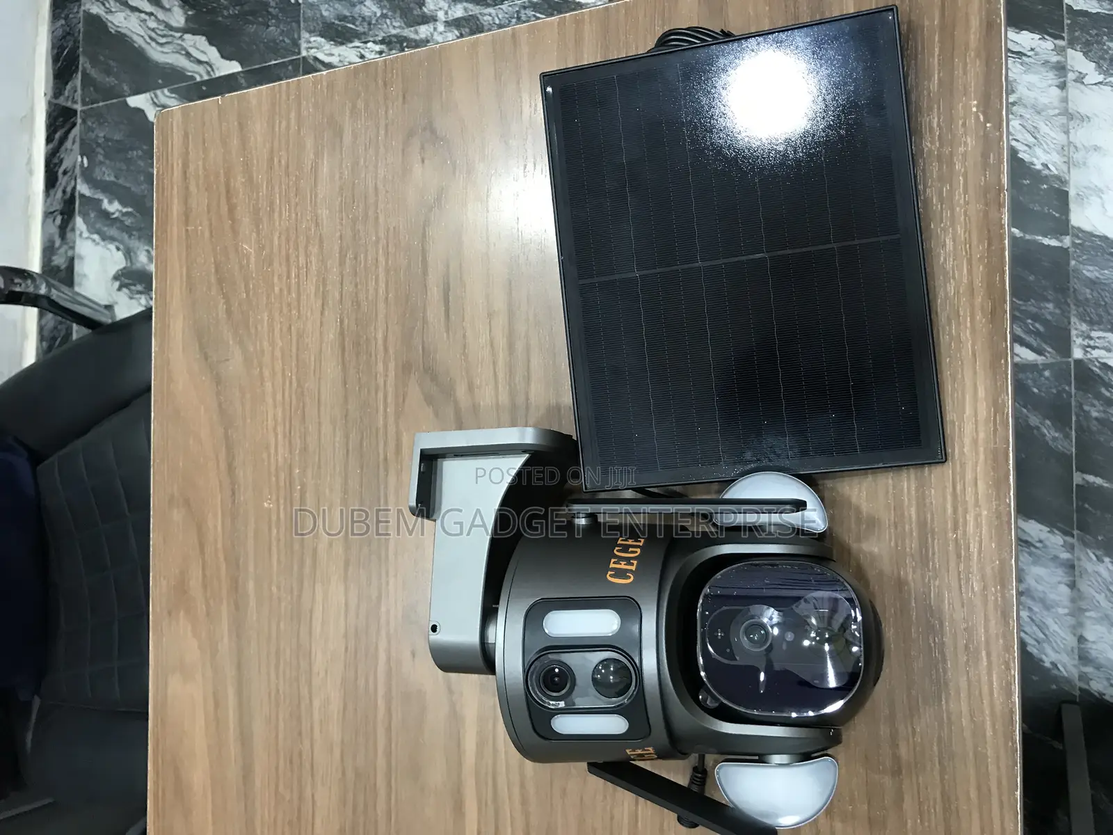 4g Solar PTZ Camera Dual Lens