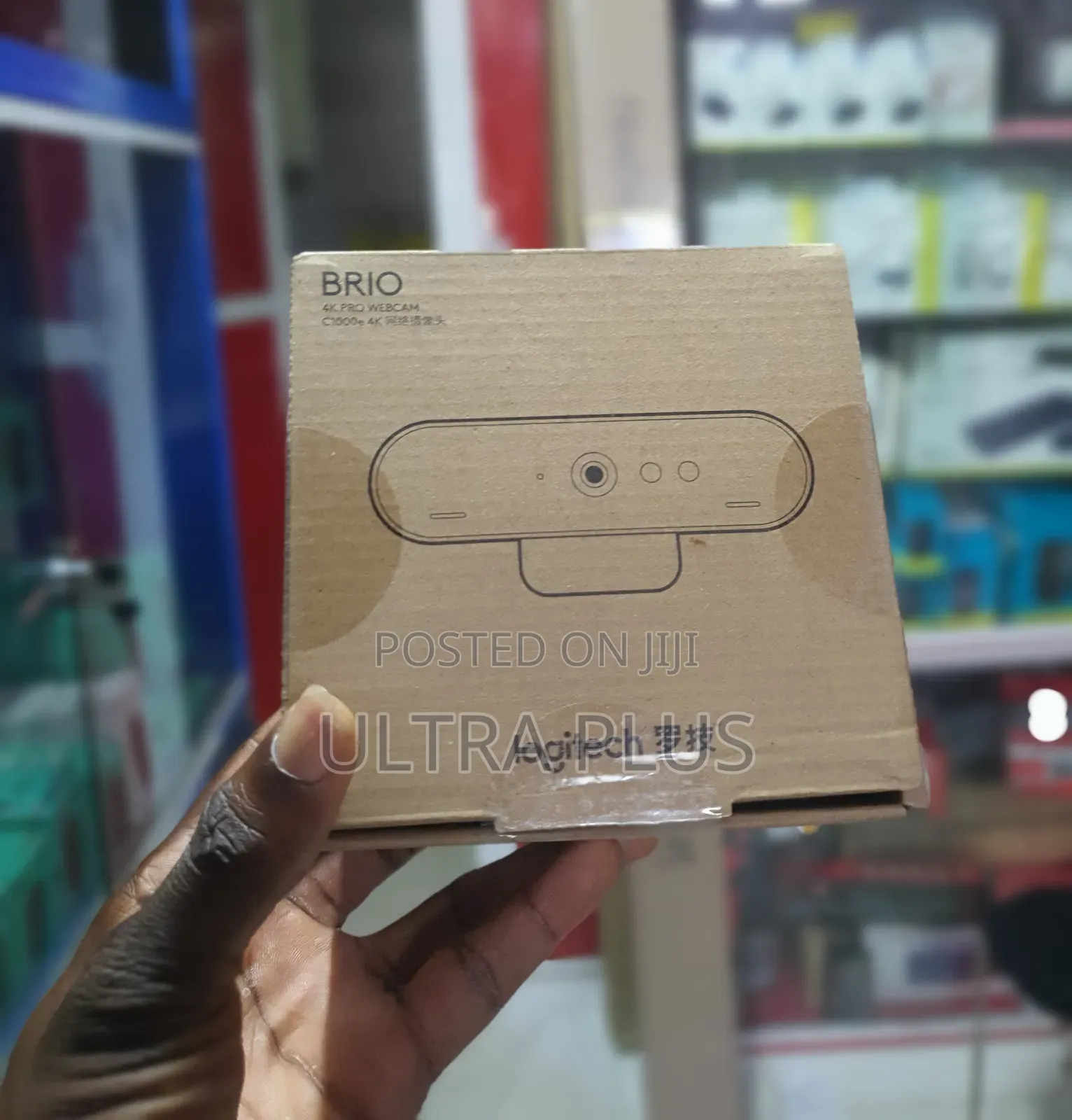 Logitech Brio Webcam With 4k Ultra Hd Video