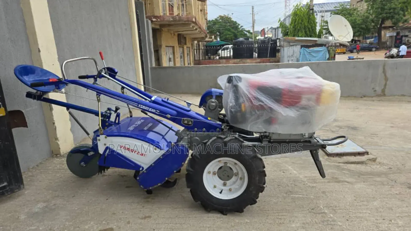 18hp Diesel Engine Power Tiler