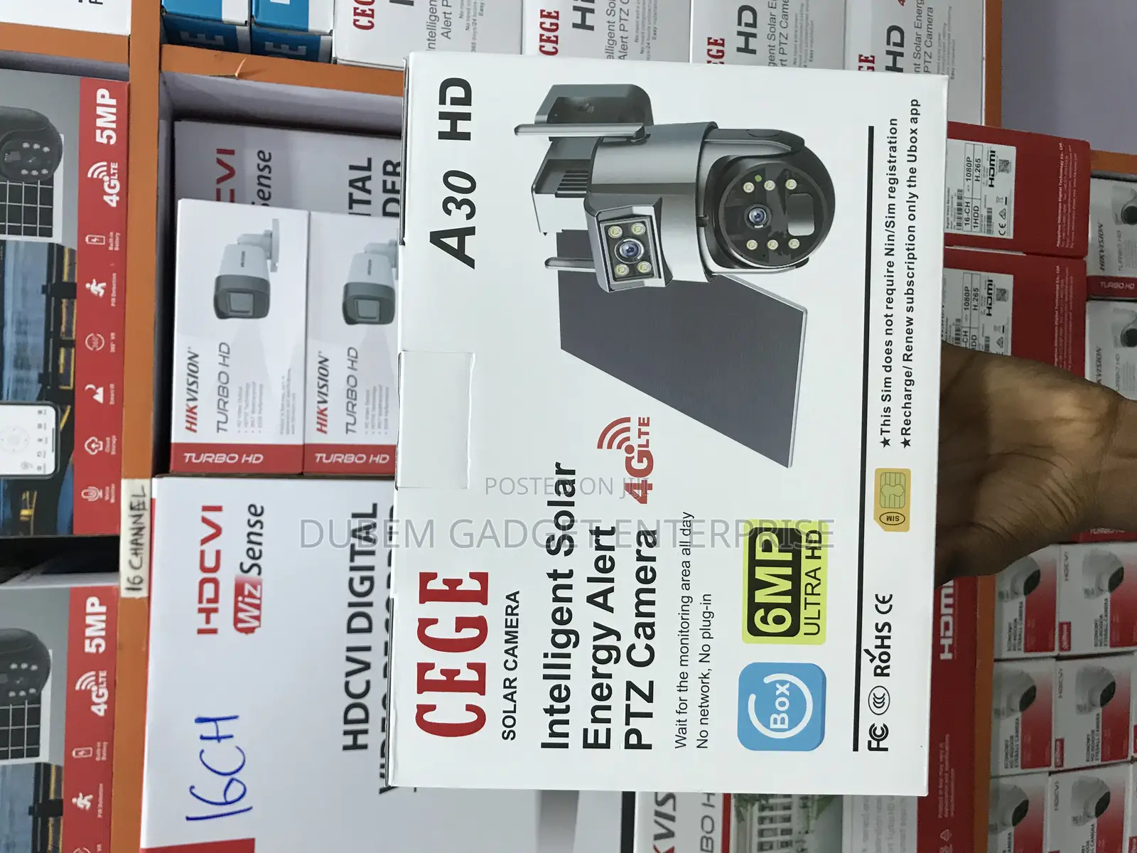 Double Lens Intelligent Solar PTZ Camera