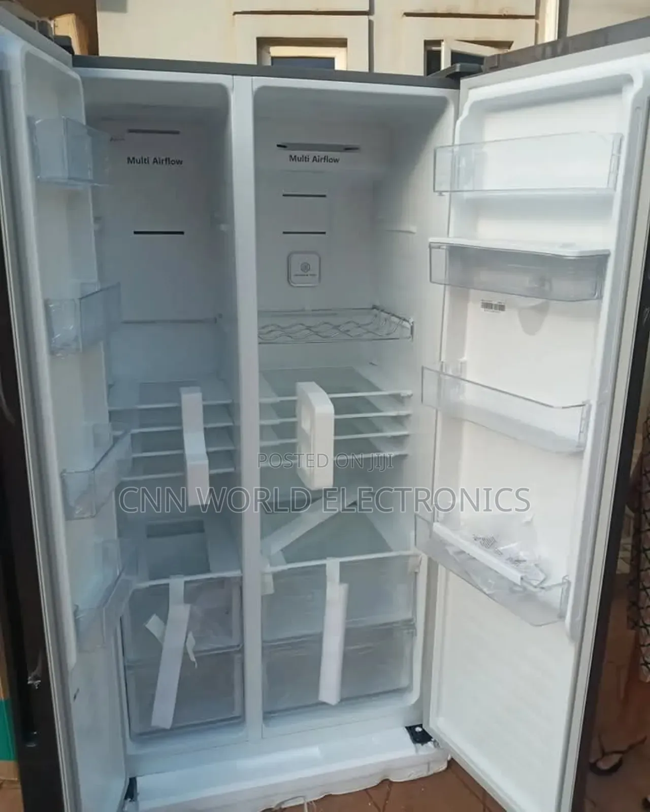 New Hisense 436l Side By Side Fridge Super Cooling Warranty