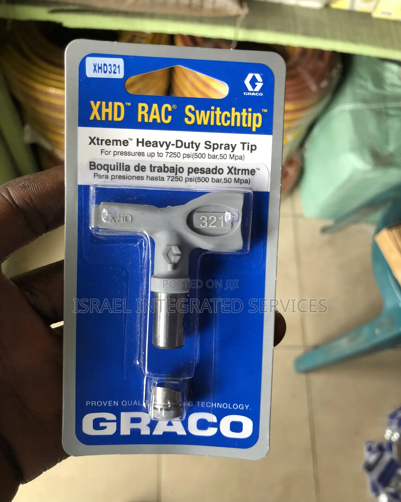 Heavy Duty Spray Tip 7250 Psi(500 Bar, 50mpa)