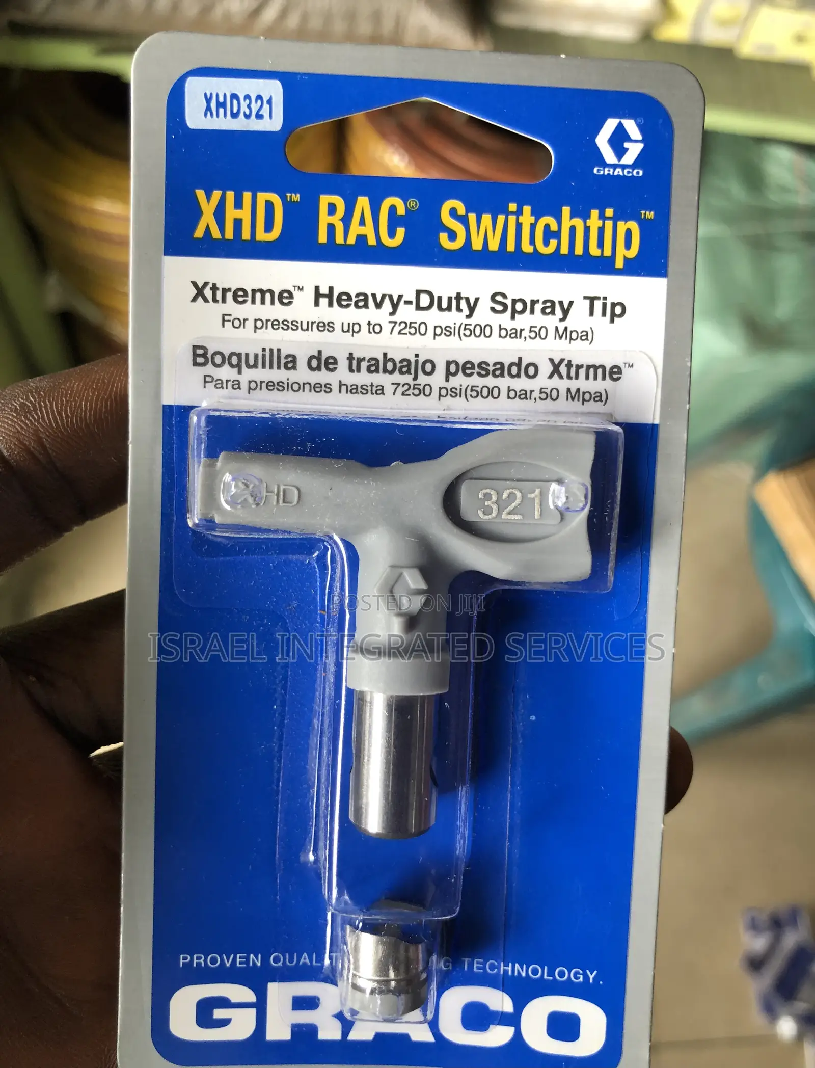 Heavy Duty Spray Tip 7250 Psi(500 Bar, 50mpa)