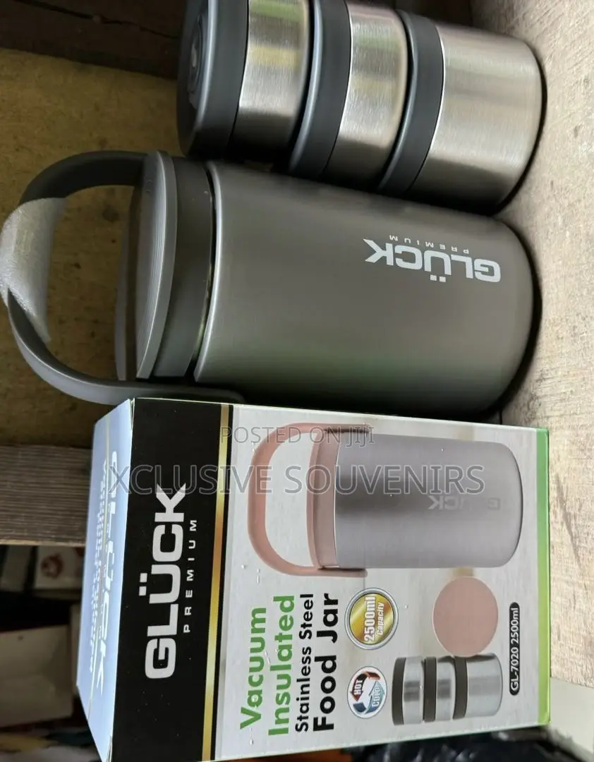 2500ml Gluck Premium Stainless Steel Vacuum Insulated Flask