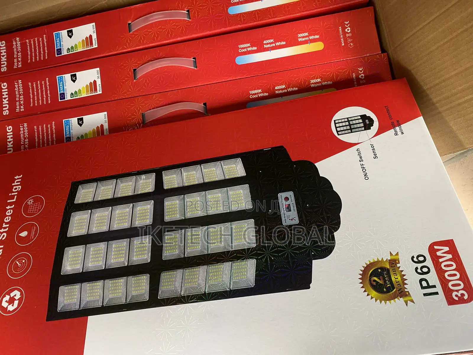 3000w Sukhig Solar Street Light
