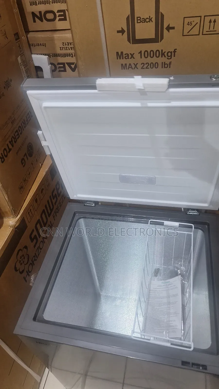 New Hisense 150l Chest Freezer Faster Cooling Energy Saving