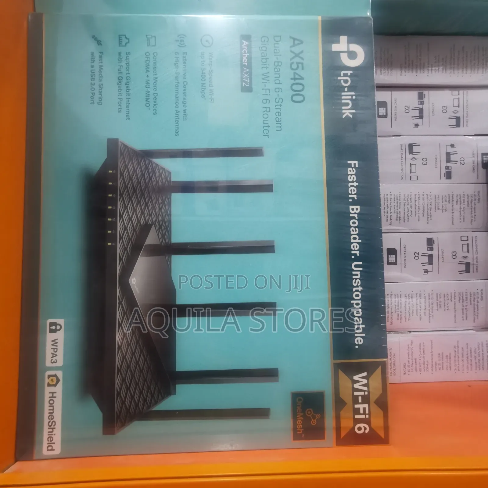 Tp-link Archer Ax73 Ax5400 Dual-band Gigabit Wi-fi 6 Router