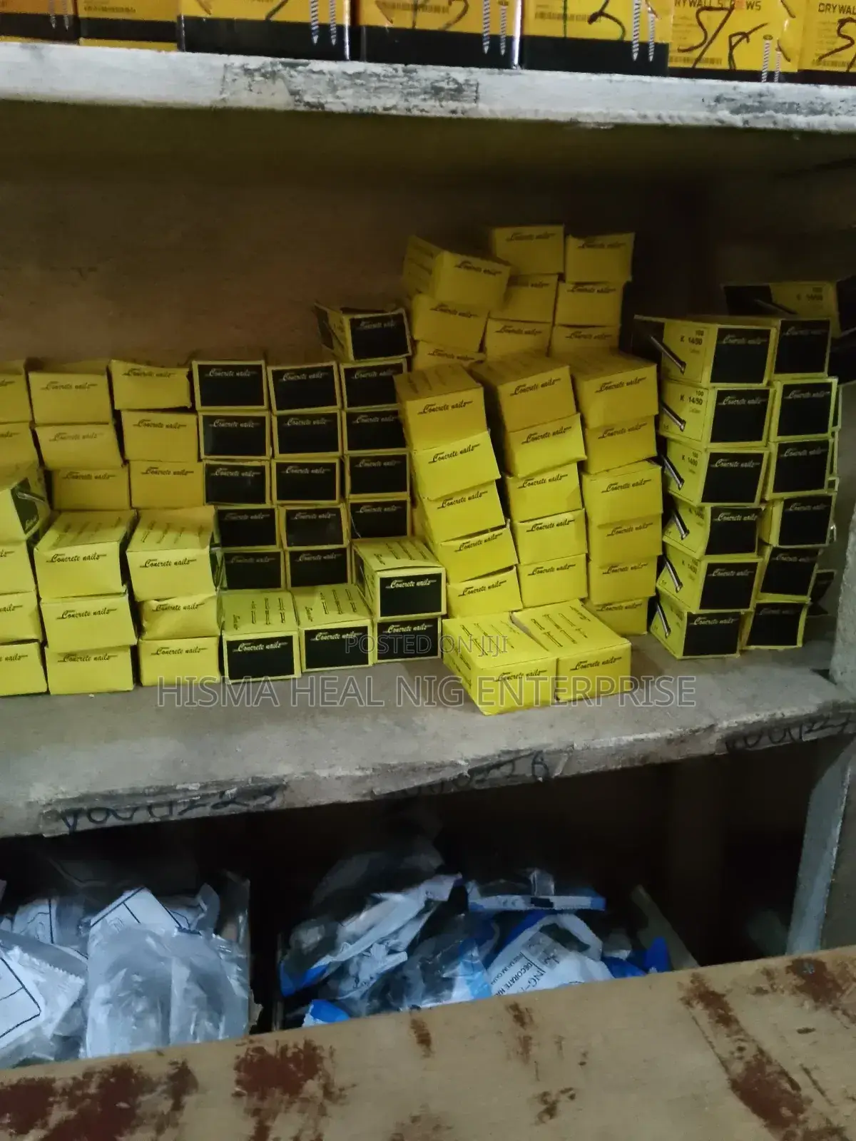 Concrete Tornado Nails Carton (50 Boxes)