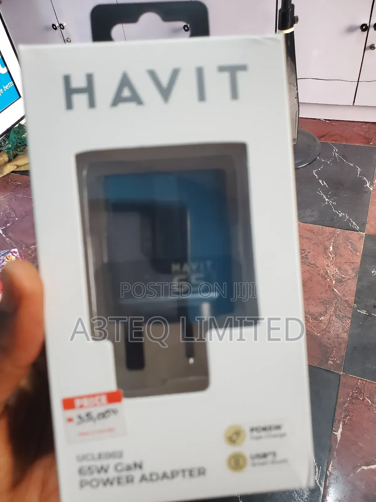 Havit Ucle002 65watt Gan Power Adapter