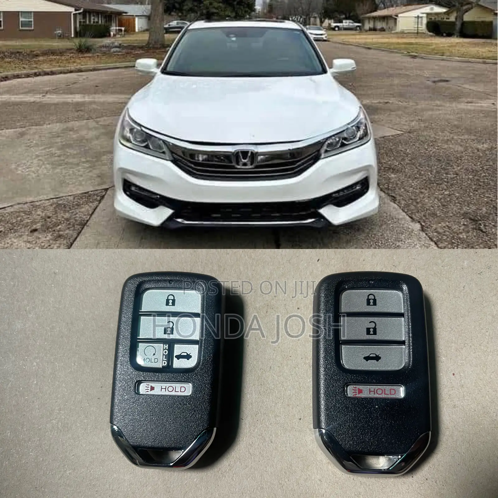 Key Fob 2015,2016 Honda Accord New