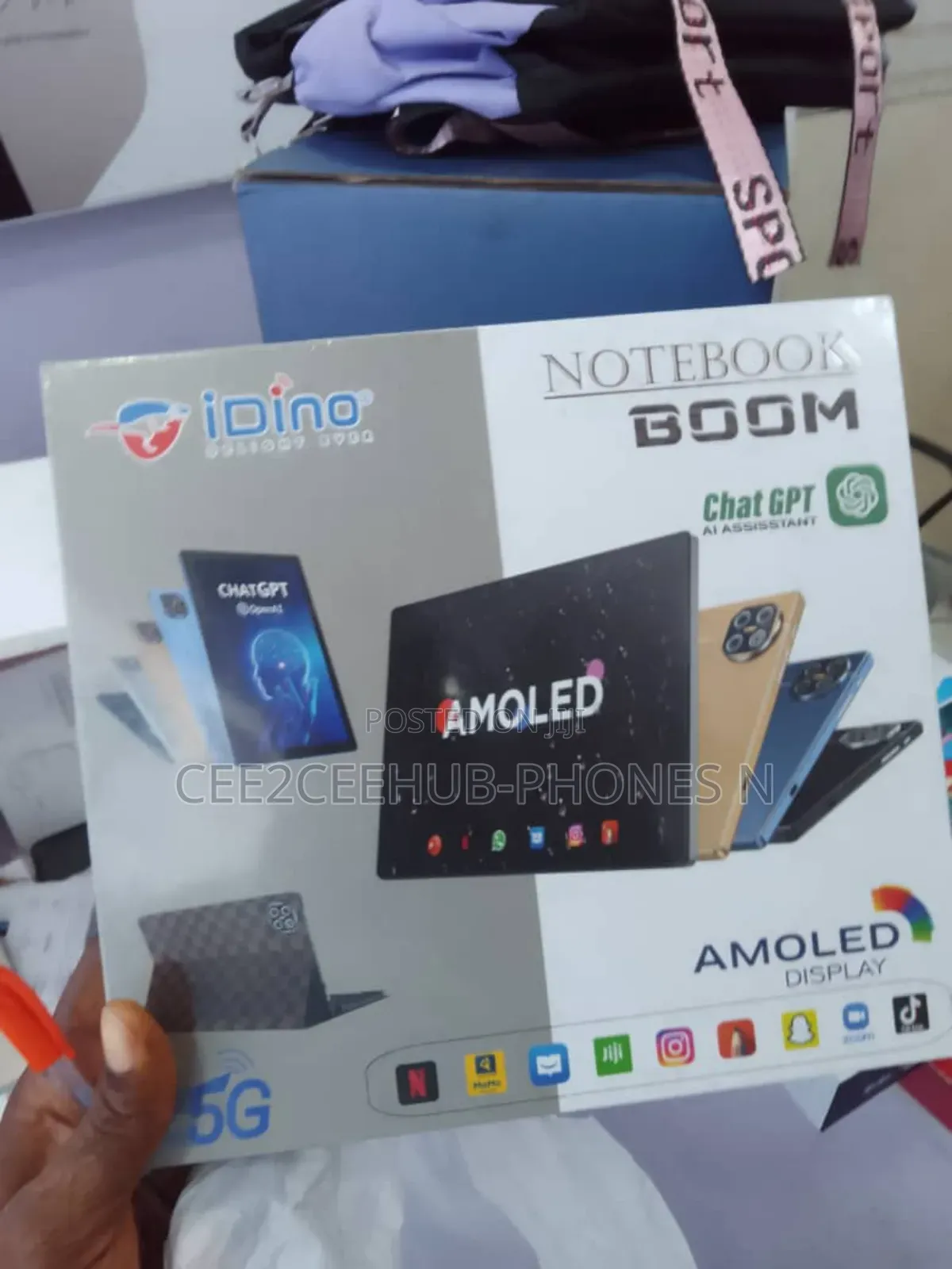 New Idino Notebook Action 512 GB Black