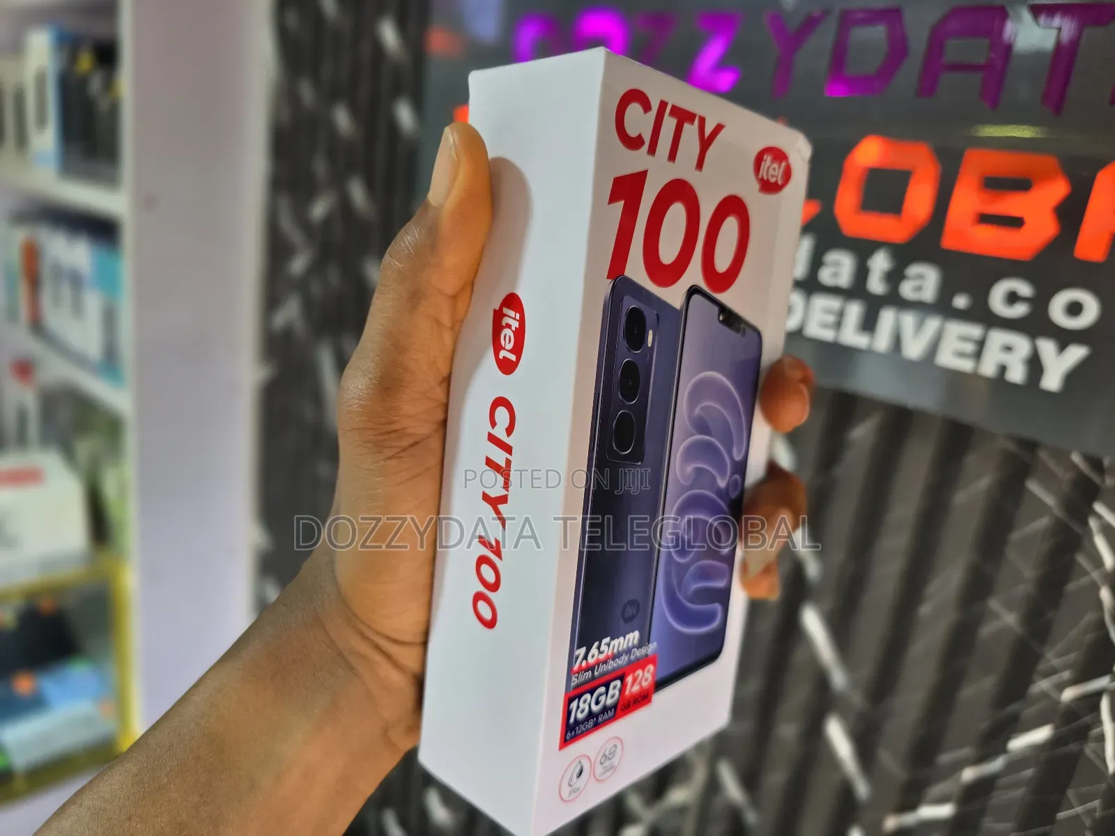 New Itel City 100 128 GB Black