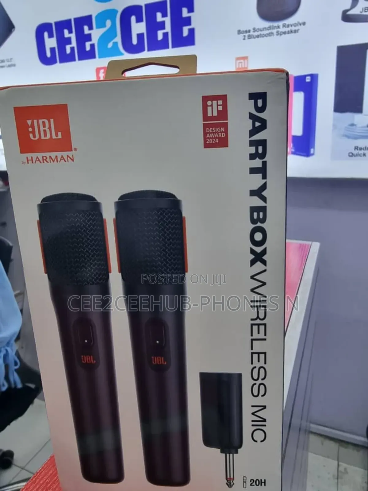 JBL Partybox Wireless Mic -20hrs