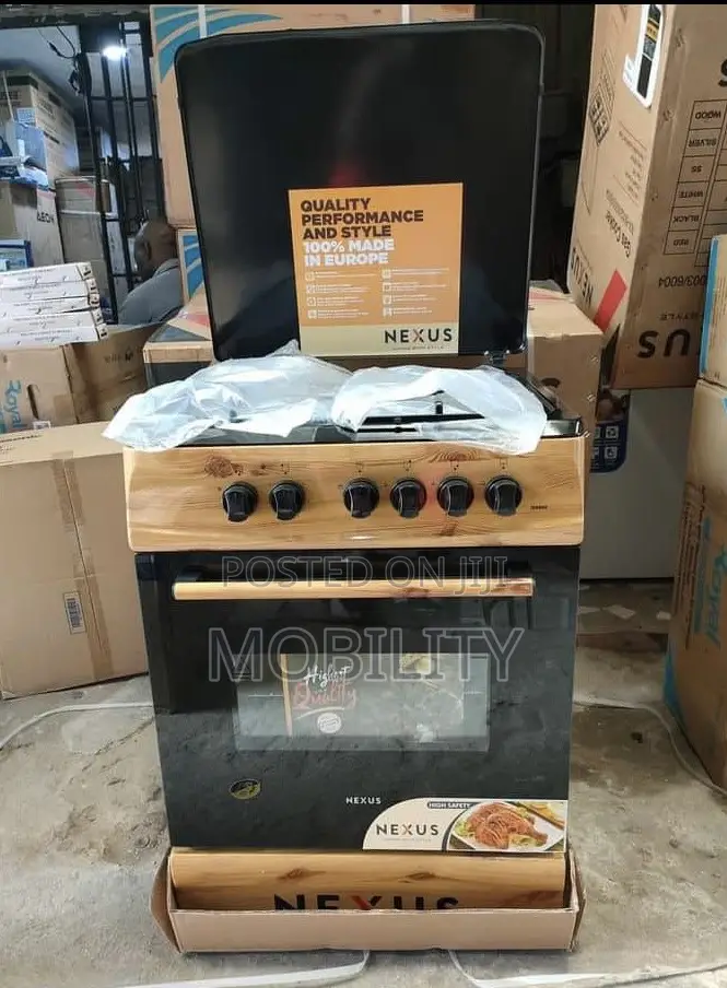 Nexus 4burner Gas Cooker 60by60 With Gas Oven