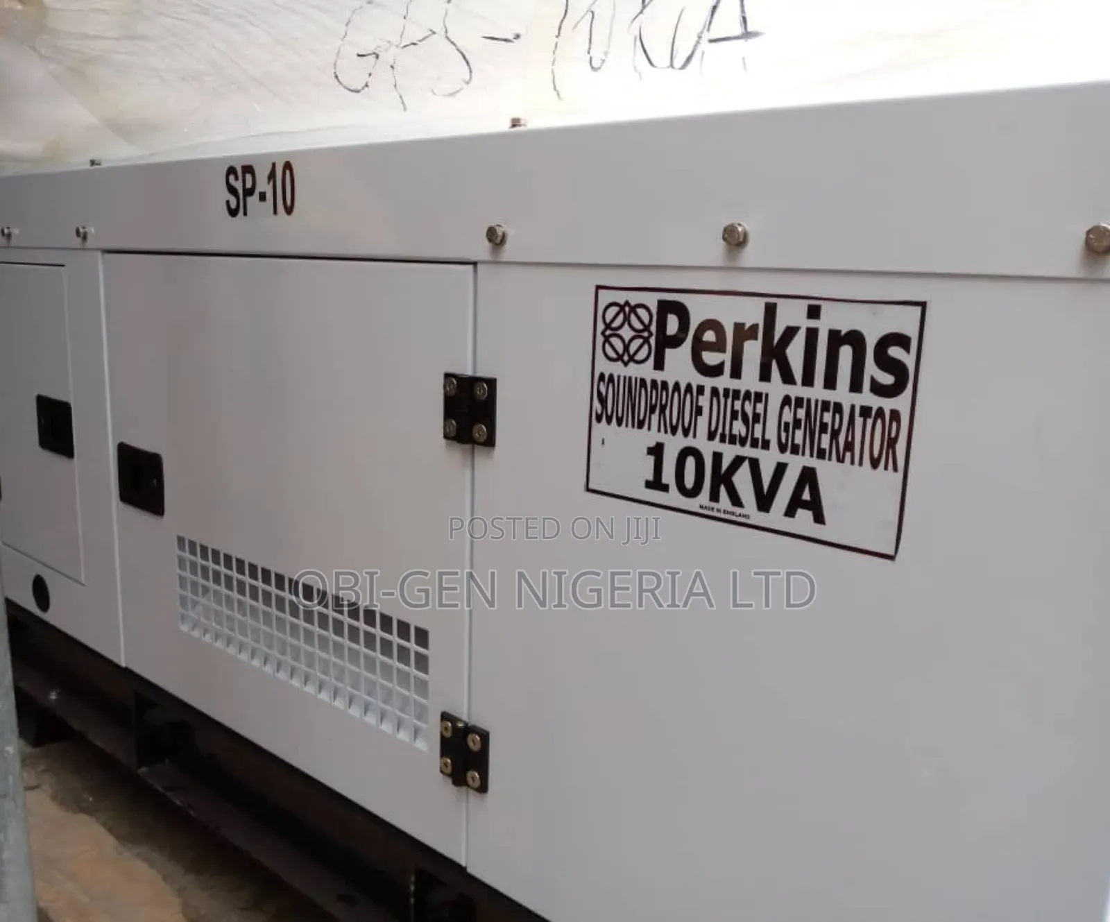 Perkins 10kva Soundproof Diesel Generator Set