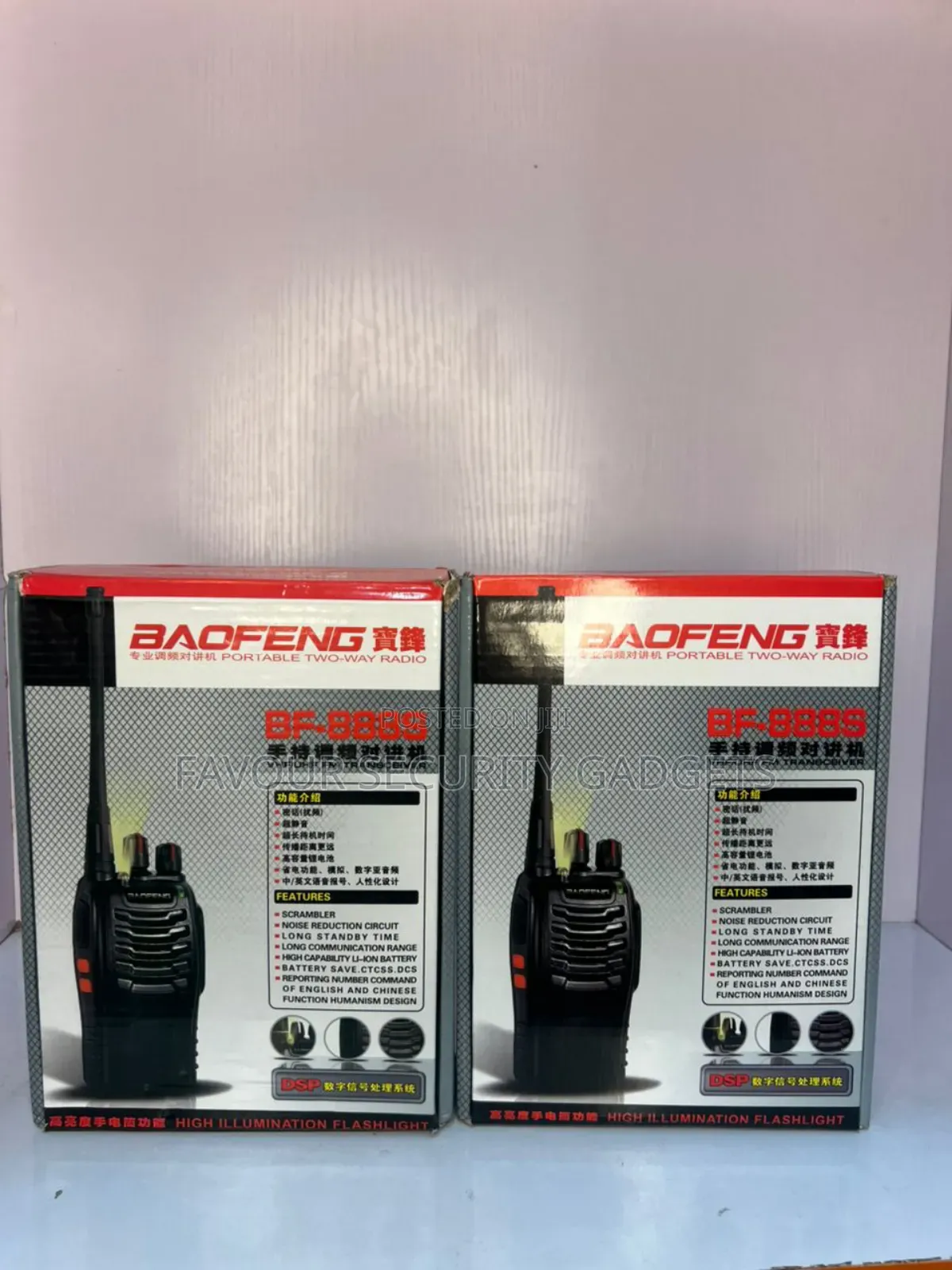 Bf 888s Two Way Radio 2pcs