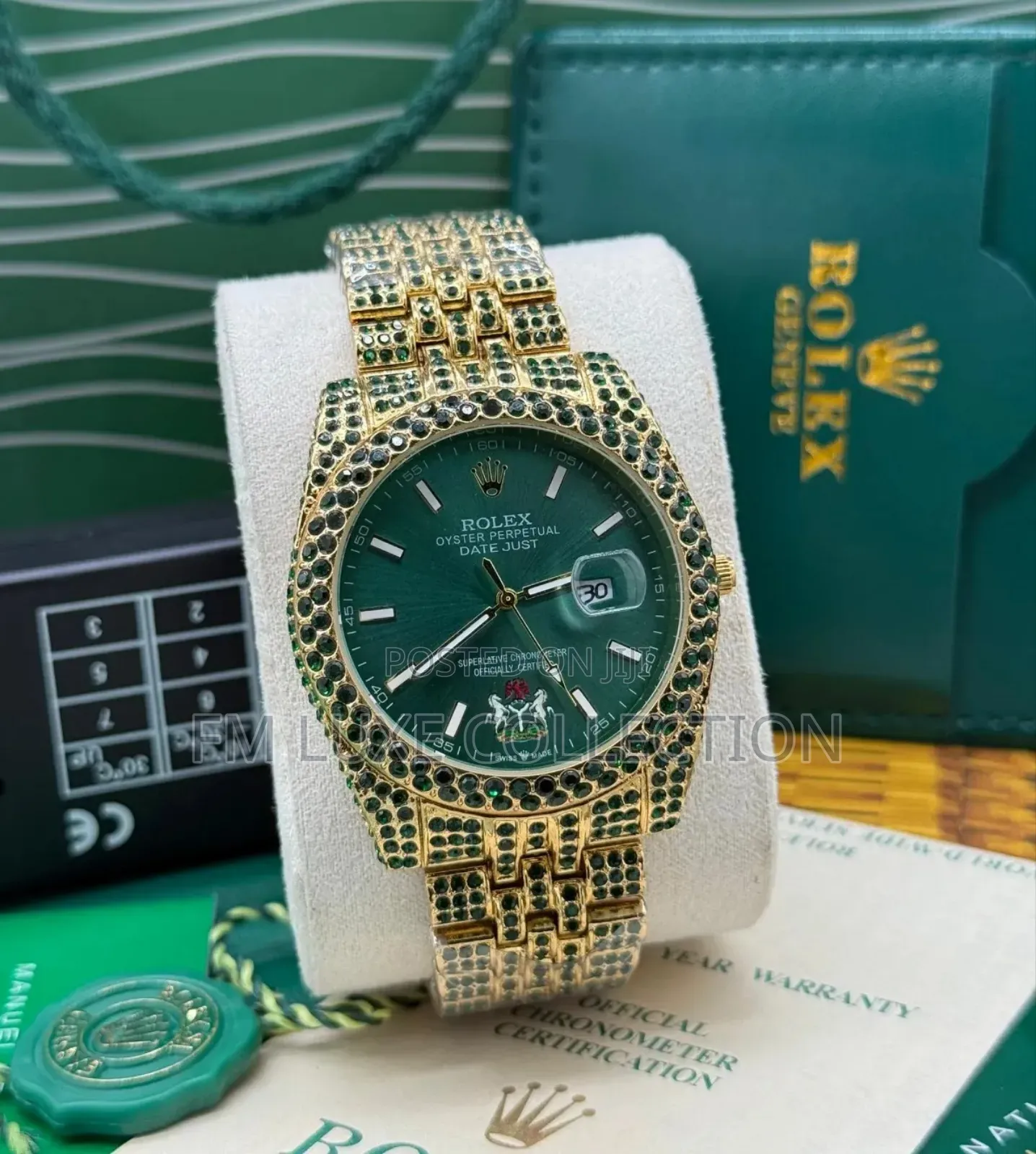 Rolex Watch With National Coat of Arm