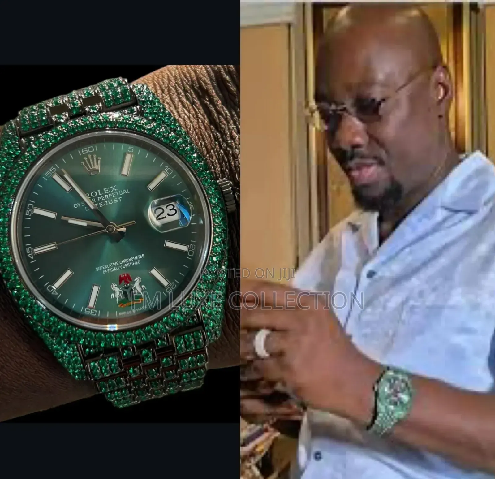 Rolex Watch With National Coat of Arm