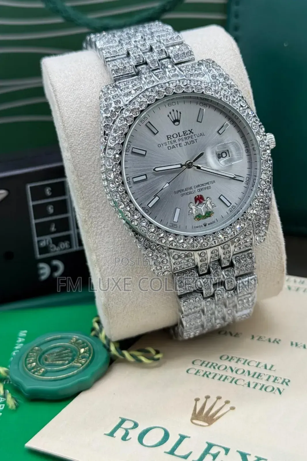 Rolex Watch With National Coat of Arm