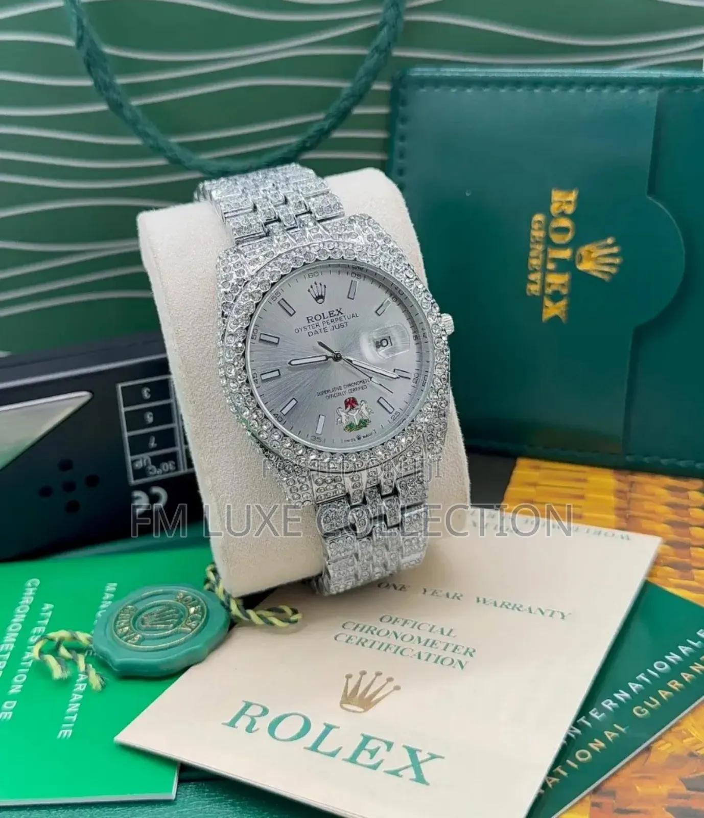 Rolex Watch With National Coat of Arm