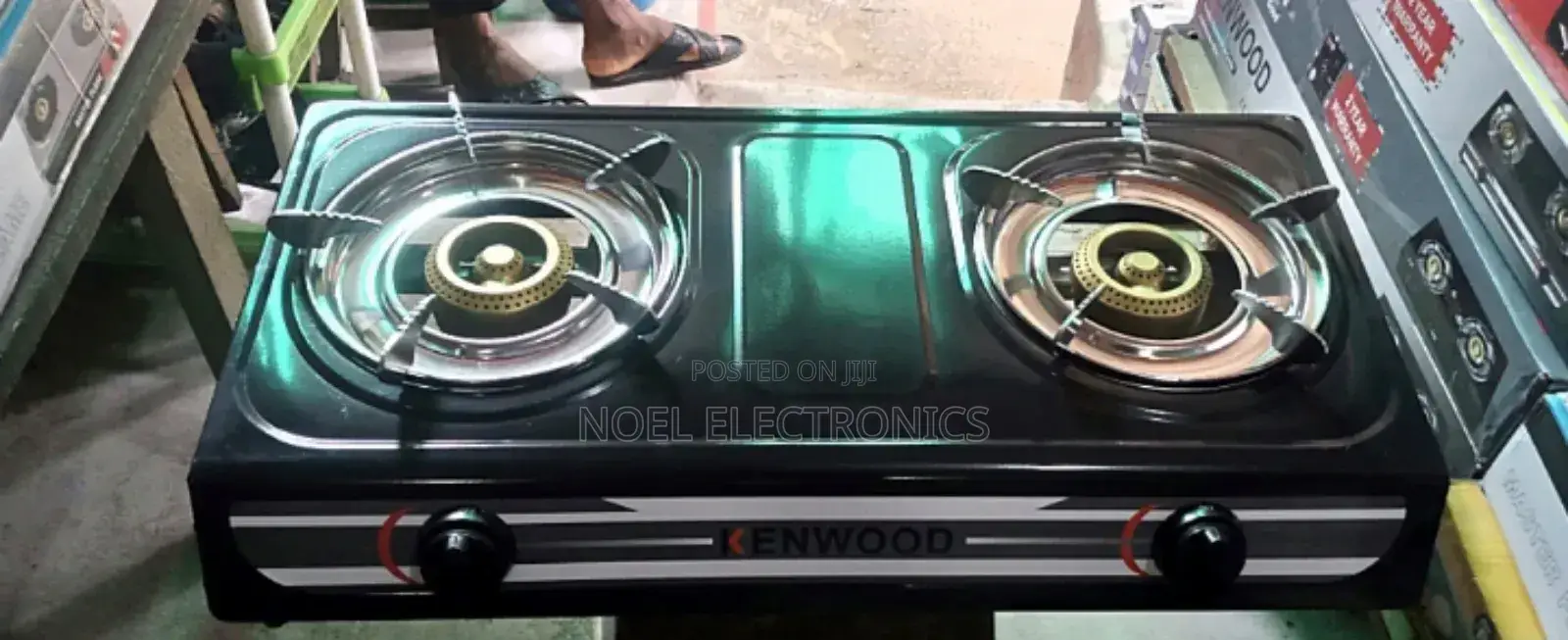 Kenwood Two Burner Teflon Table Cooker