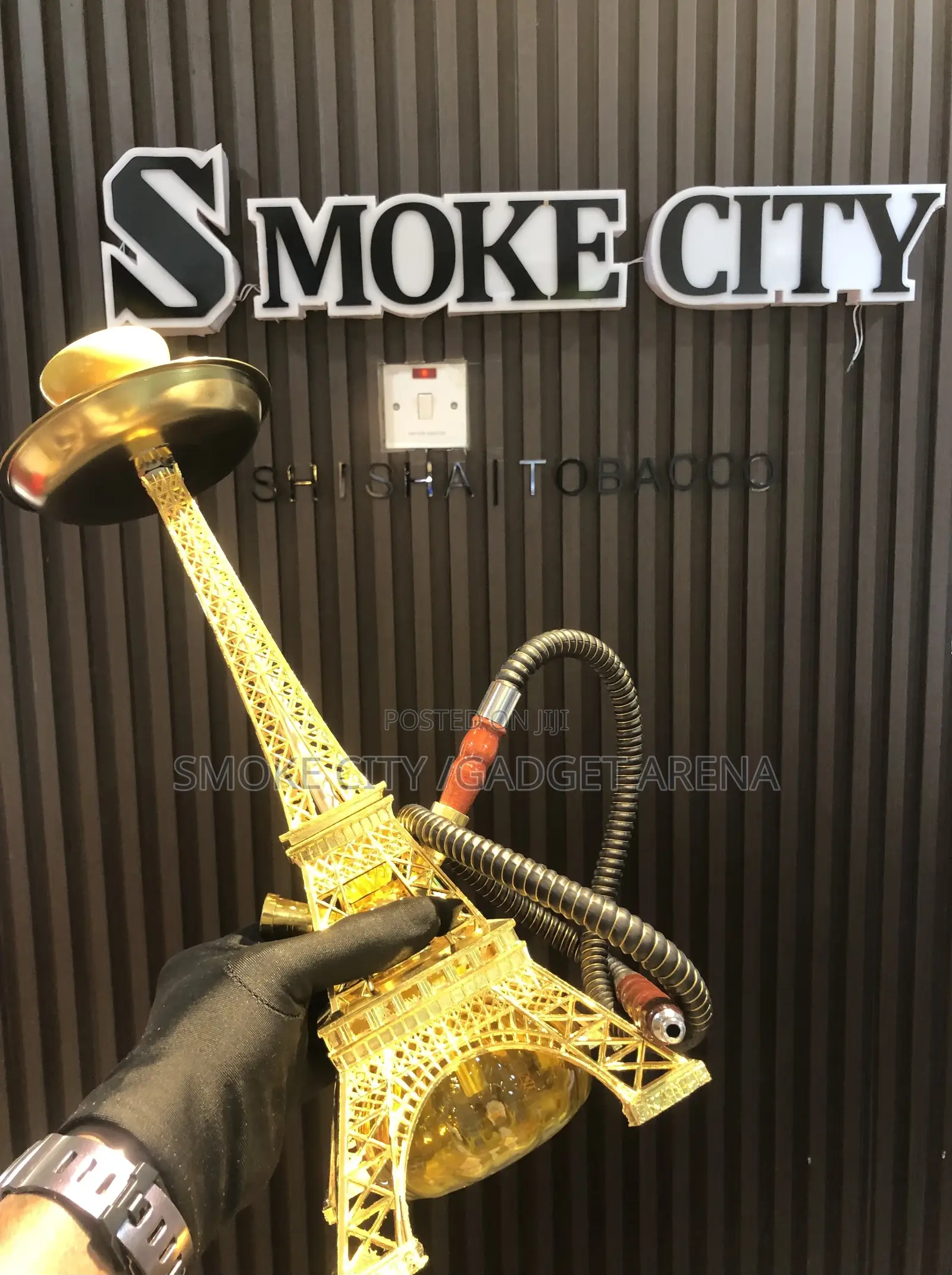 Eiffel Tower Hookah Shisha Pot Available