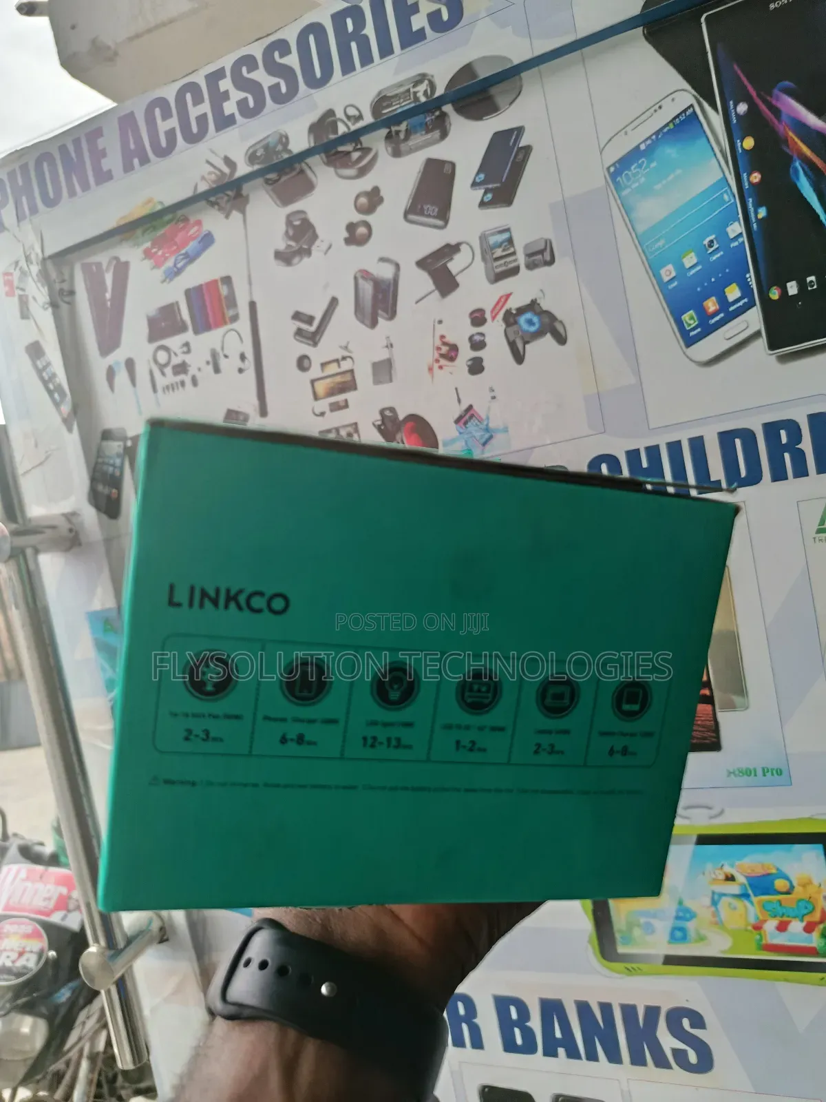 Linkco 60,000mah 200w Portable Laptop Power Station - Ls-601