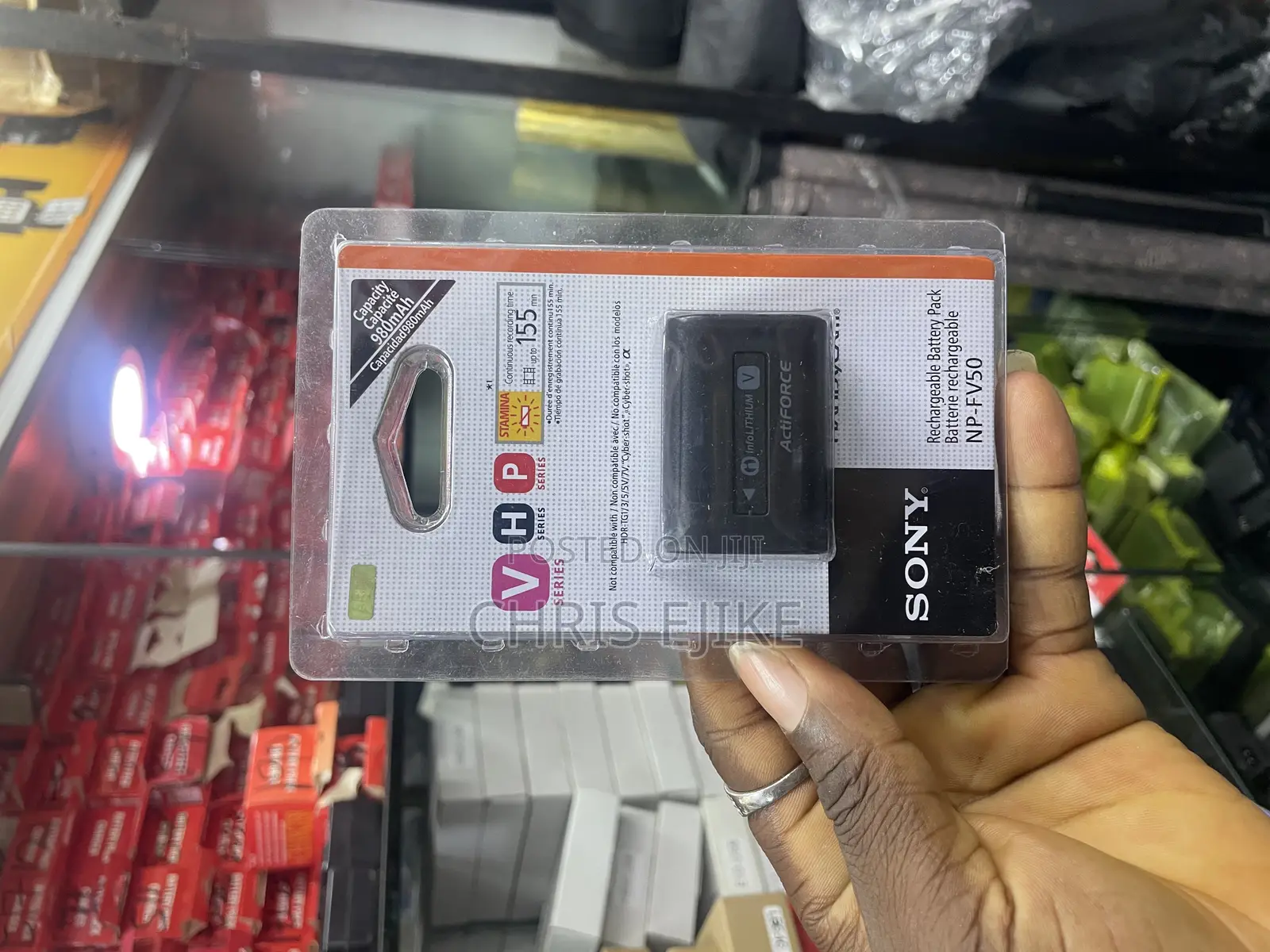 Sony Np-Fw50 Lithium-Ion Rechargeable Battery