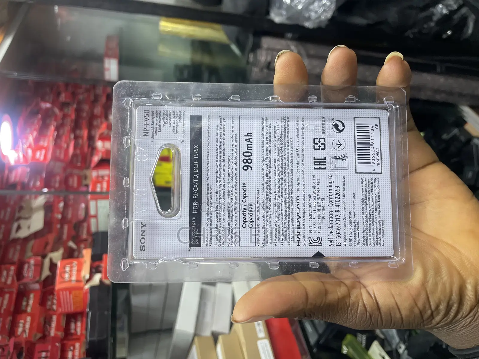 Sony Np-Fw50 Lithium-Ion Rechargeable Battery