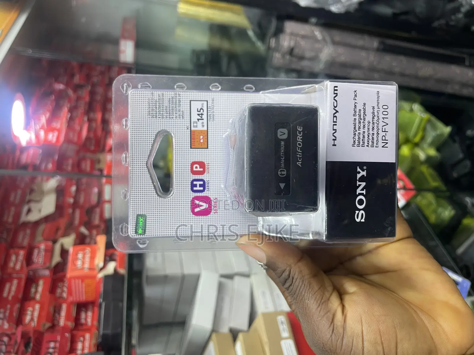 Sony Battery Np-Fv100