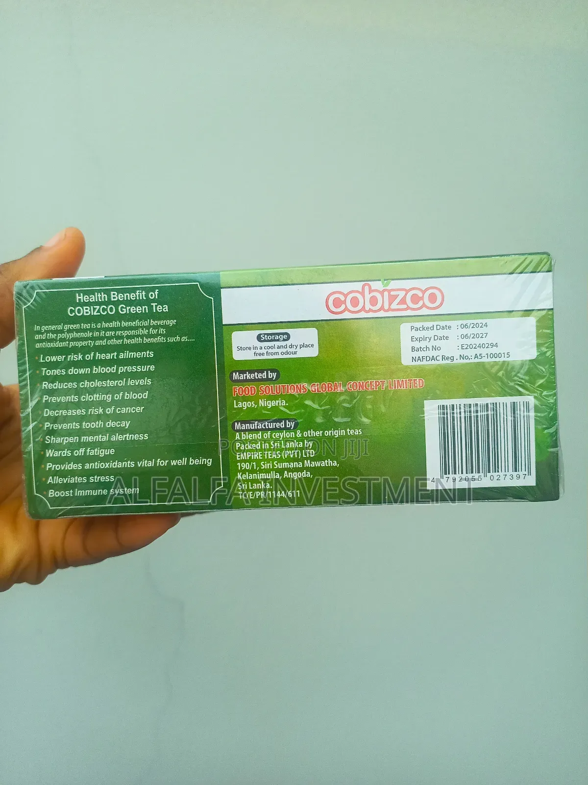 Pure Green Tea