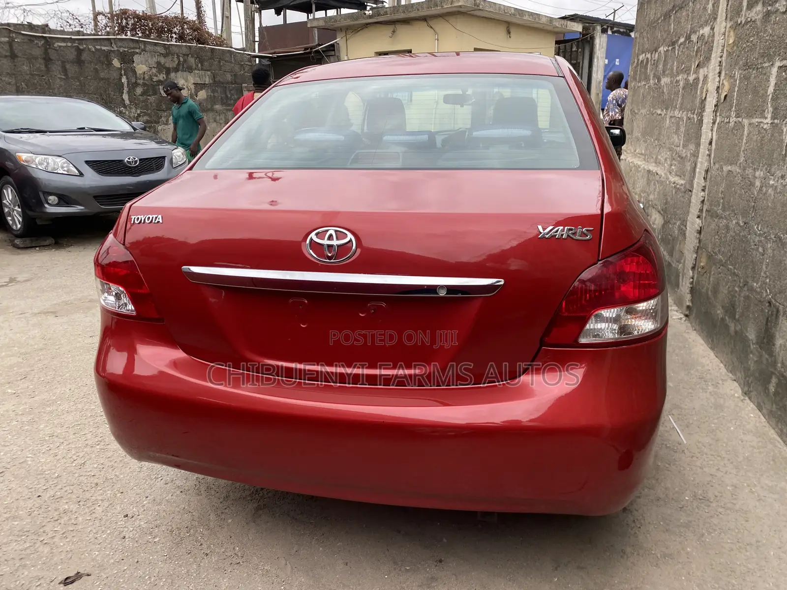 Toyota Yaris 2009 Red