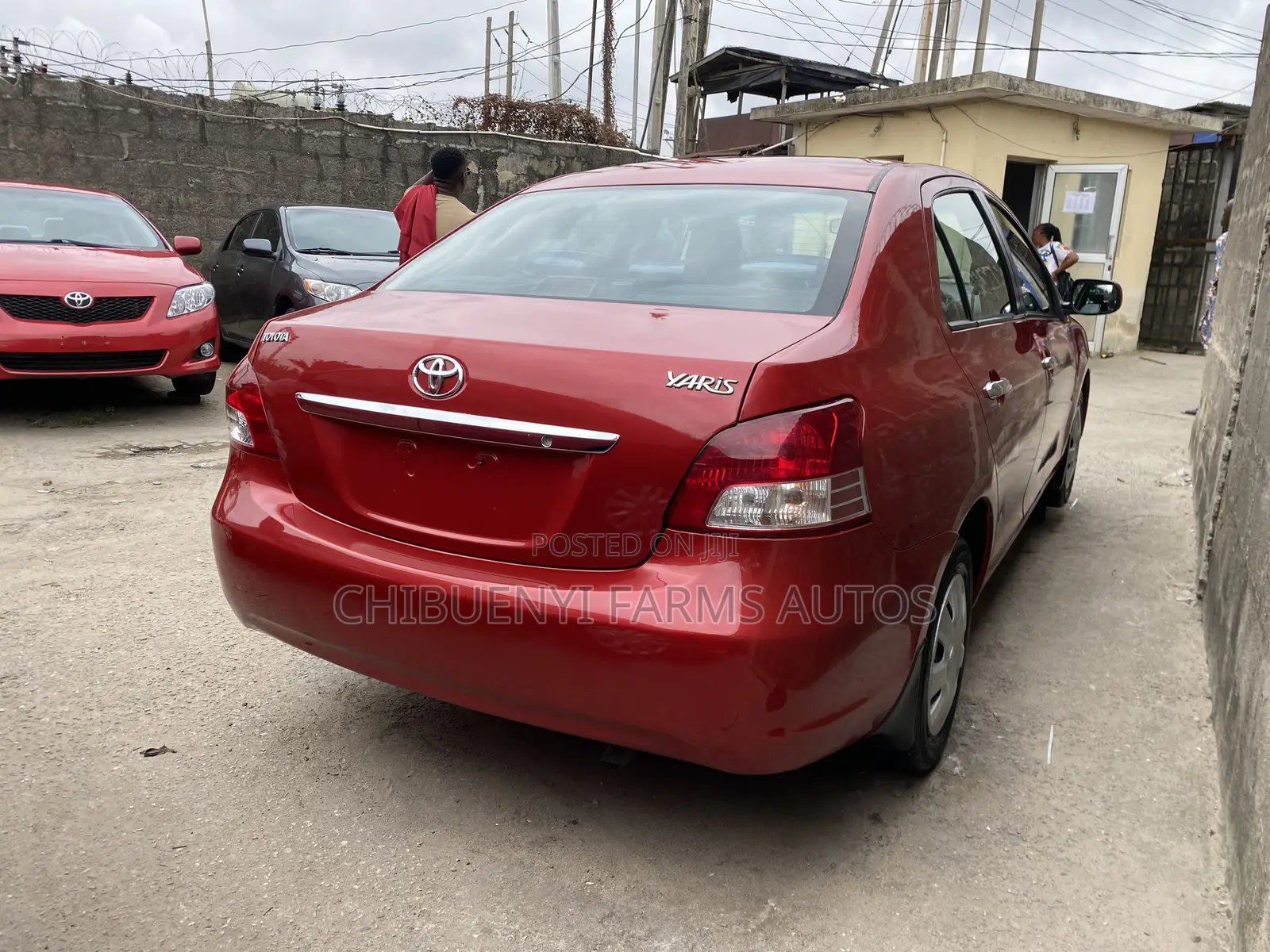 Toyota Yaris 2009 Red