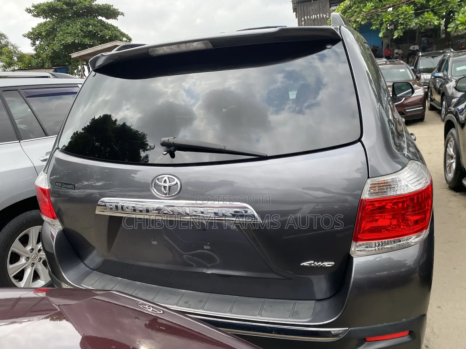 Toyota Highlander Limited 3.5l 4WD 2013 Gray