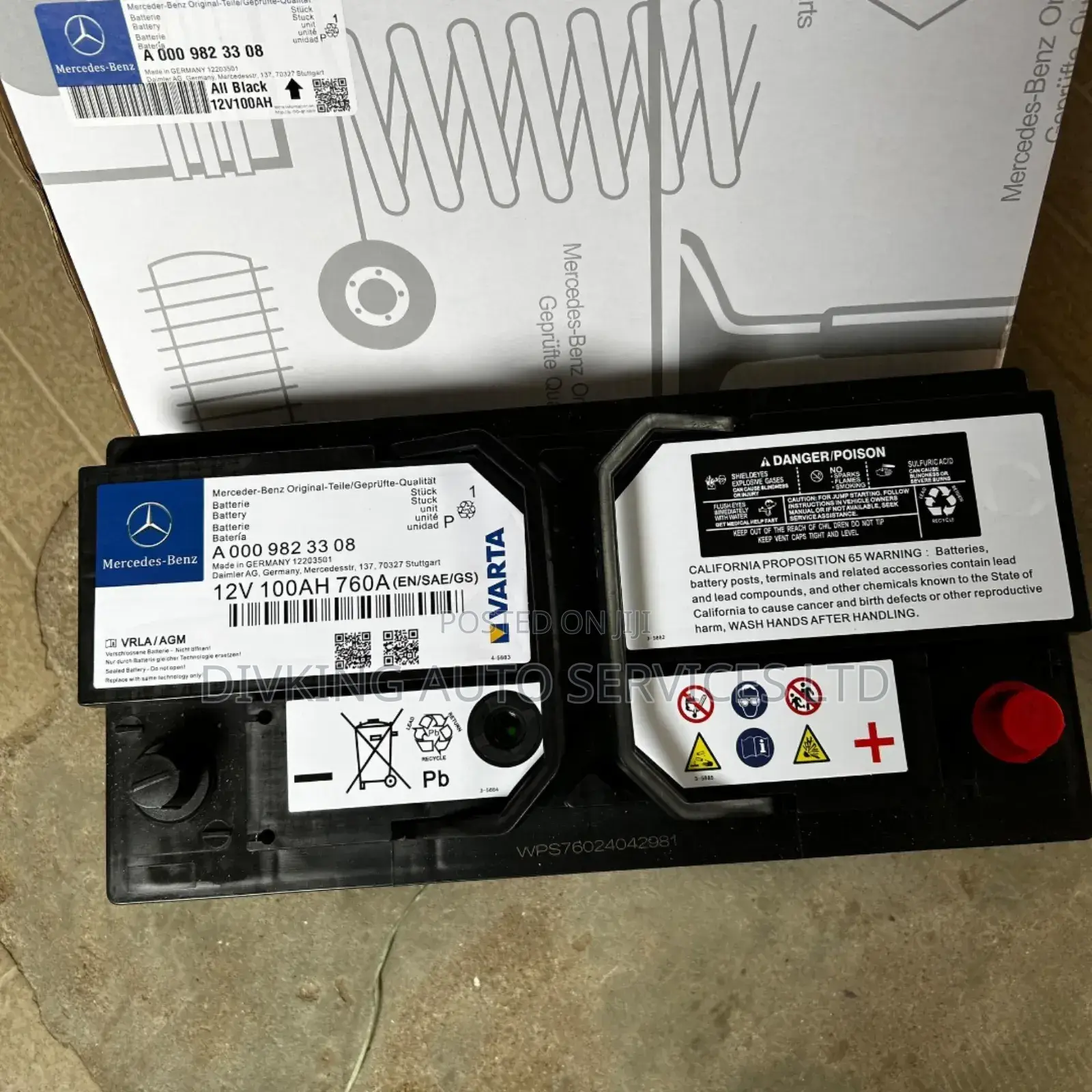 100ah Mercedes Benz,Bosch Agm Battery Gle Ml Glk,Bmw,Vw Car Battery.