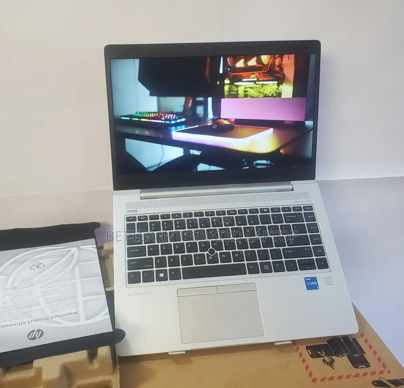 New Laptop HP EliteBook 735 G6 12GB Intel Core I5 SSD 256GB