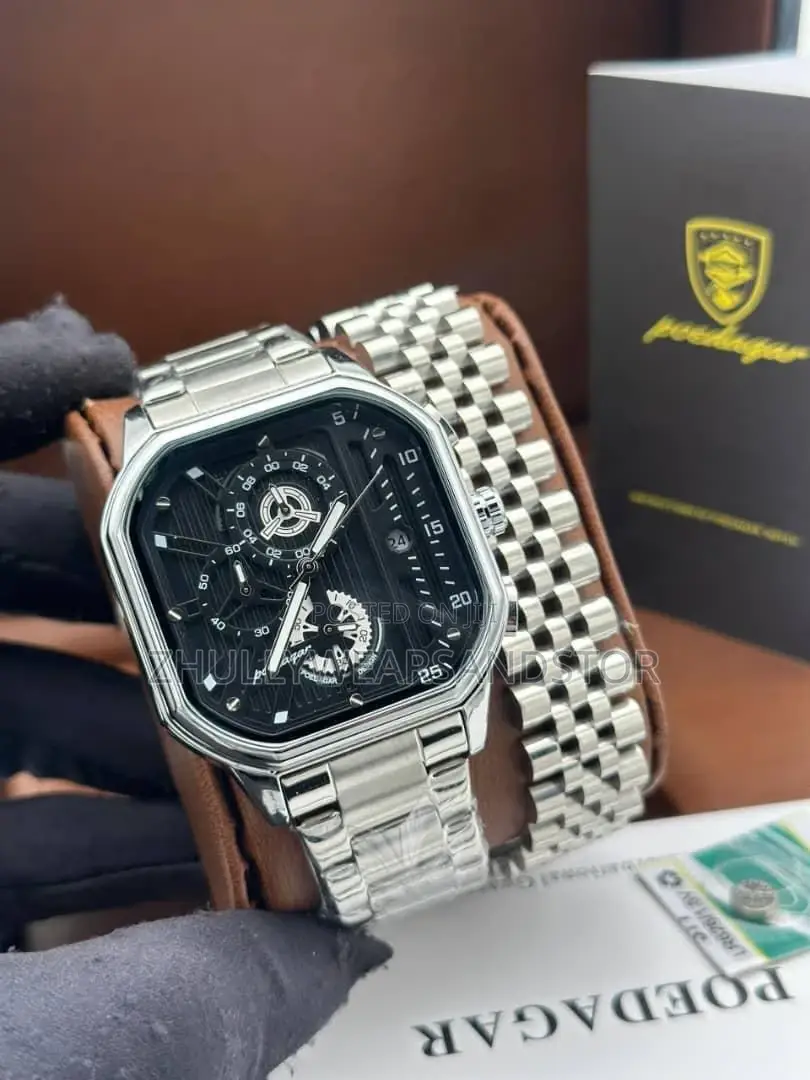 Poedagar High Quality Wristwatch And Bracelet