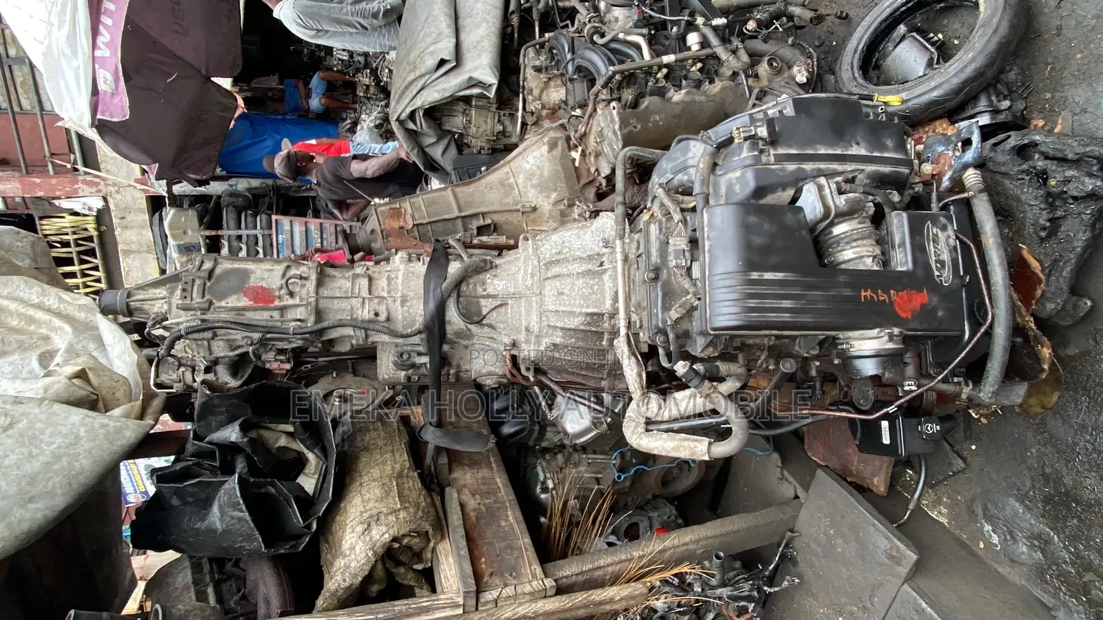 Hummer 3 Complete Engine and Gear Box
