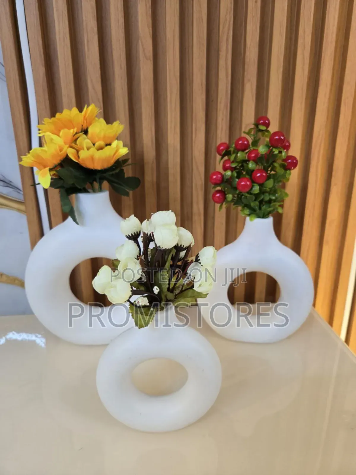Donut Vase Creative Living Room Decoration Flowers