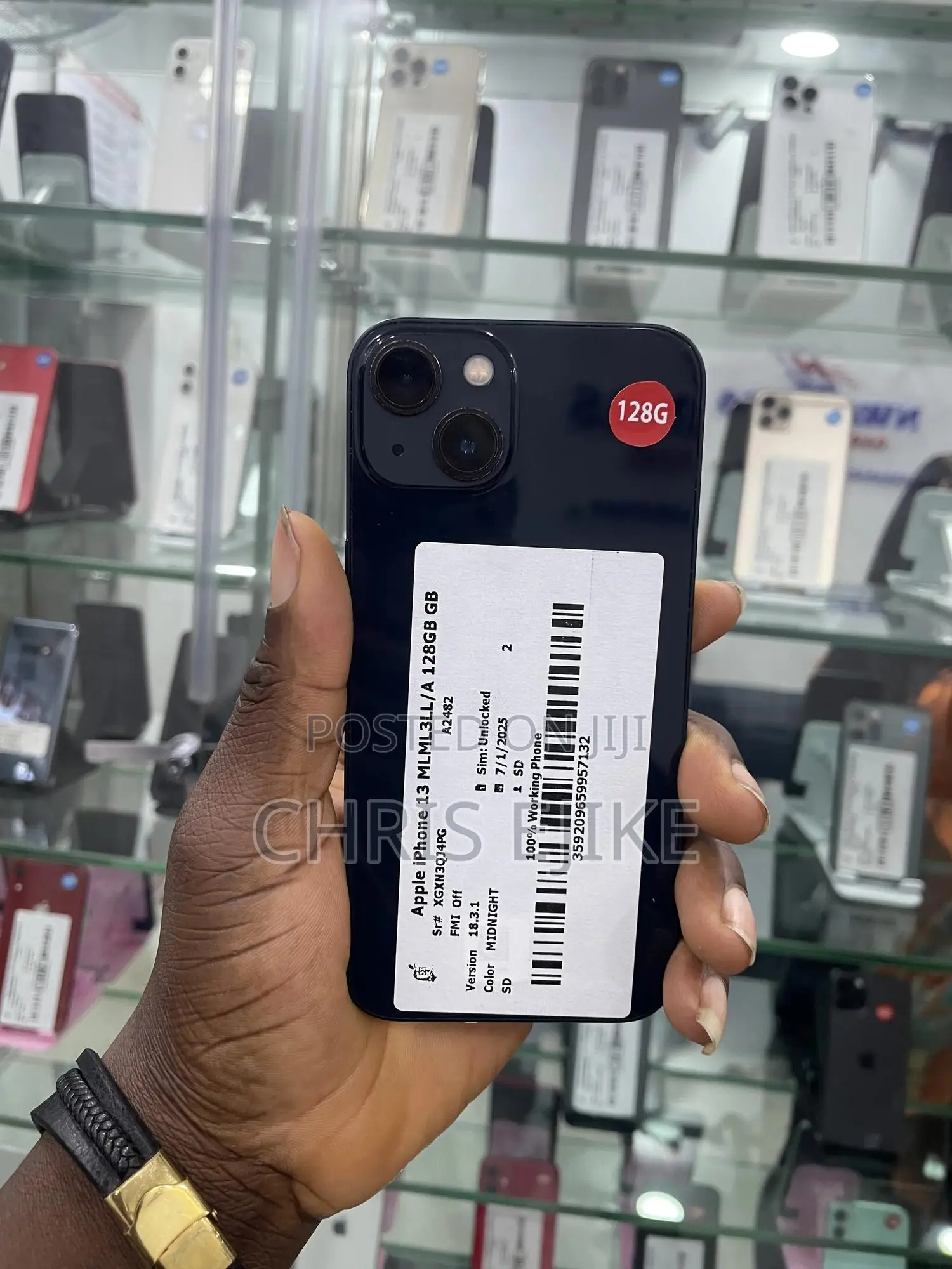 New Apple iPhone 13 128 GB Black