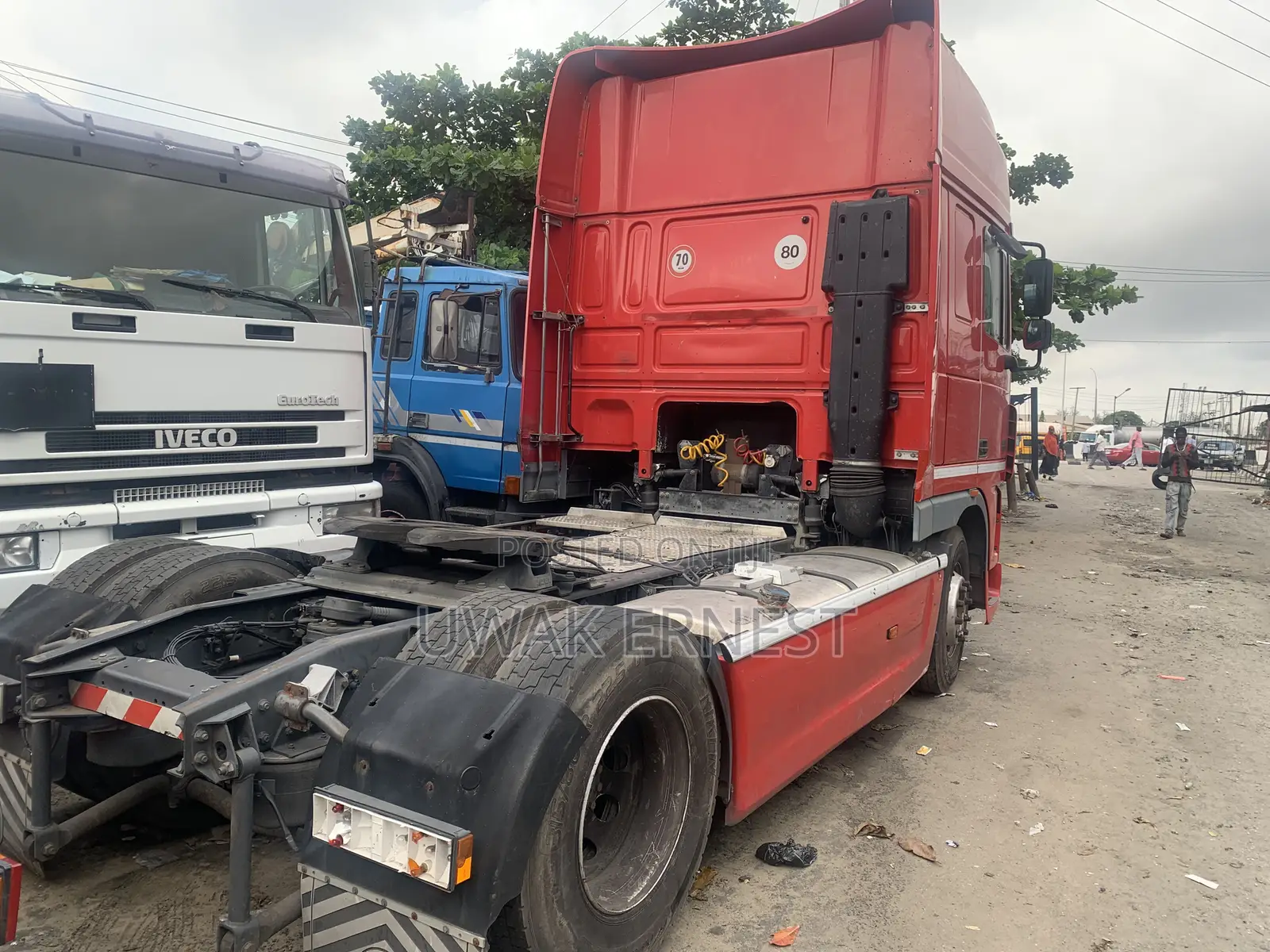 Foreign Used Daf Cf Truck