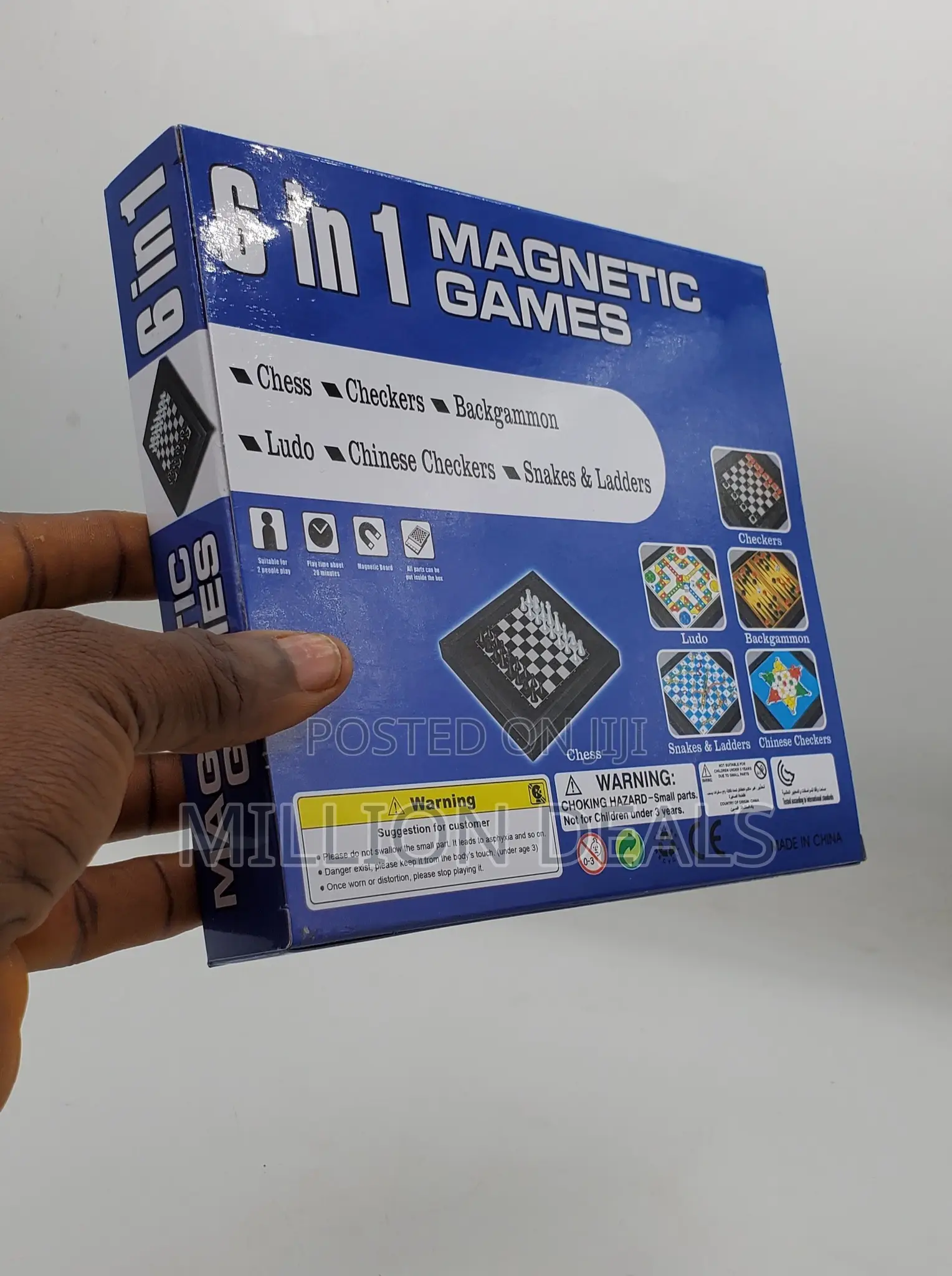 6 in 1 Magnetic Games