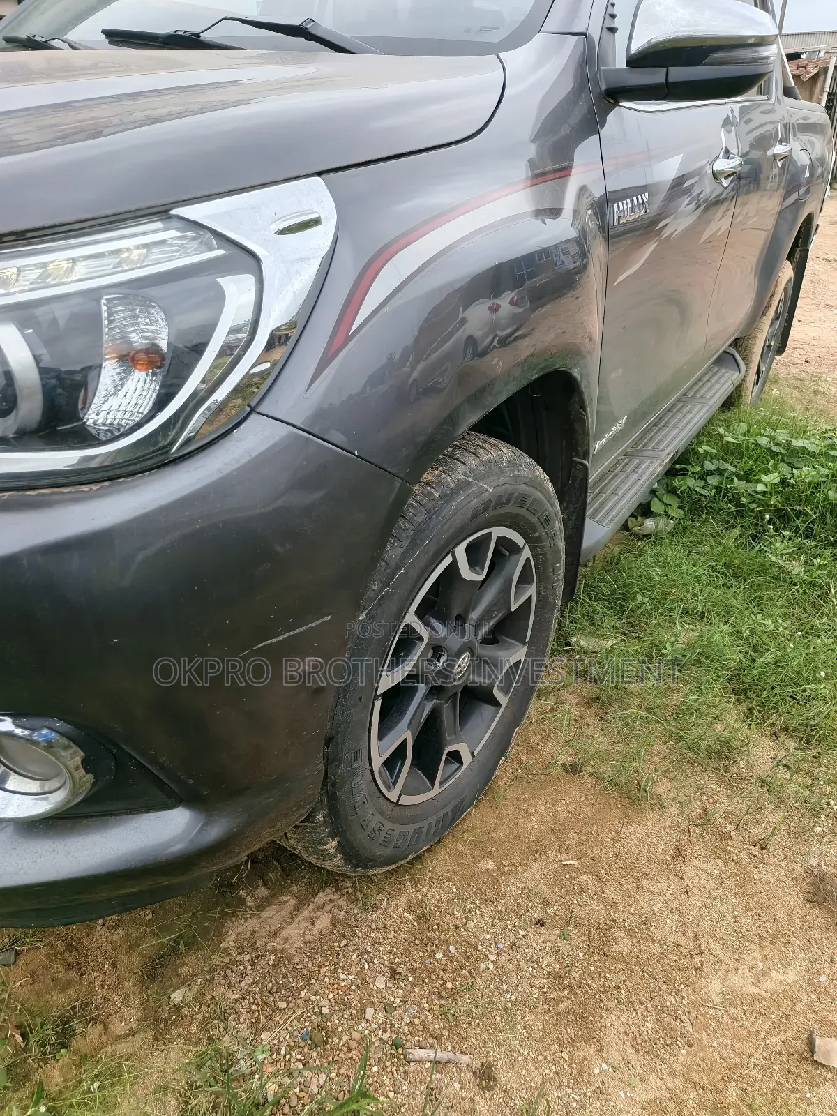 Toyota Hilux Revo Double Cab Deisel 2.8 AWD 2018 Gray
