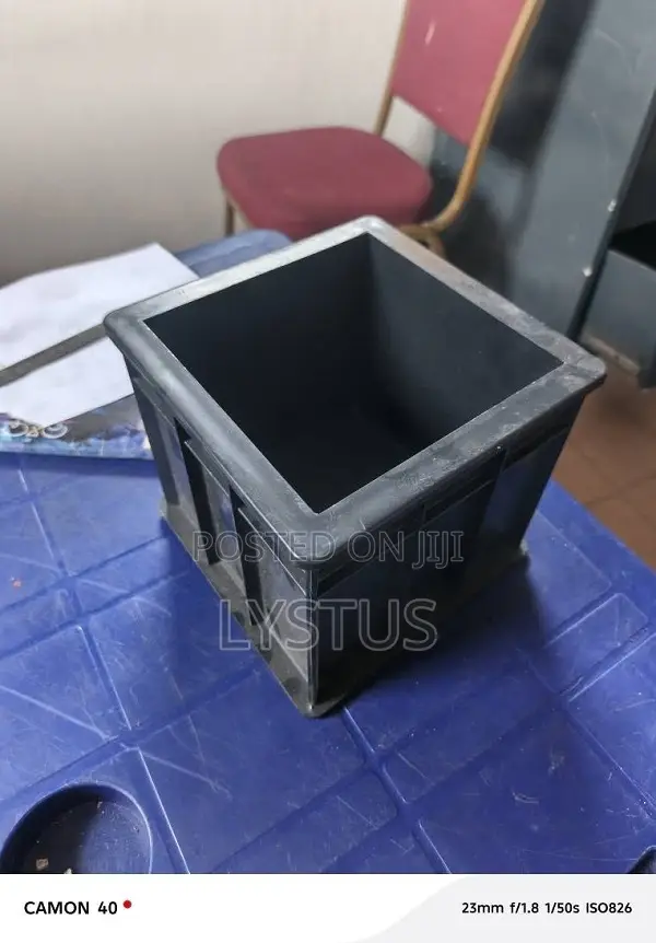 Plastic Concrete Test Cube Mould 150mm X 150mm