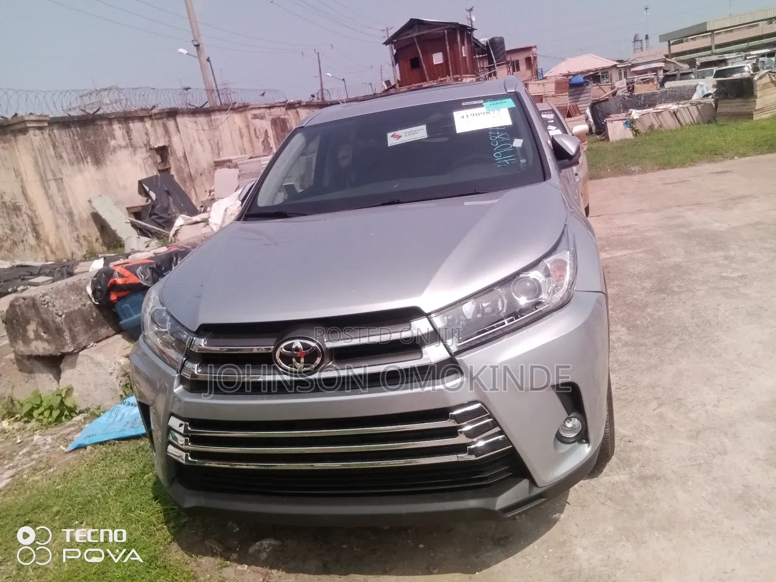Toyota Highlander Limited Platinum V6 4x4 (3.5L 6cyl 6A) 2016 Silver