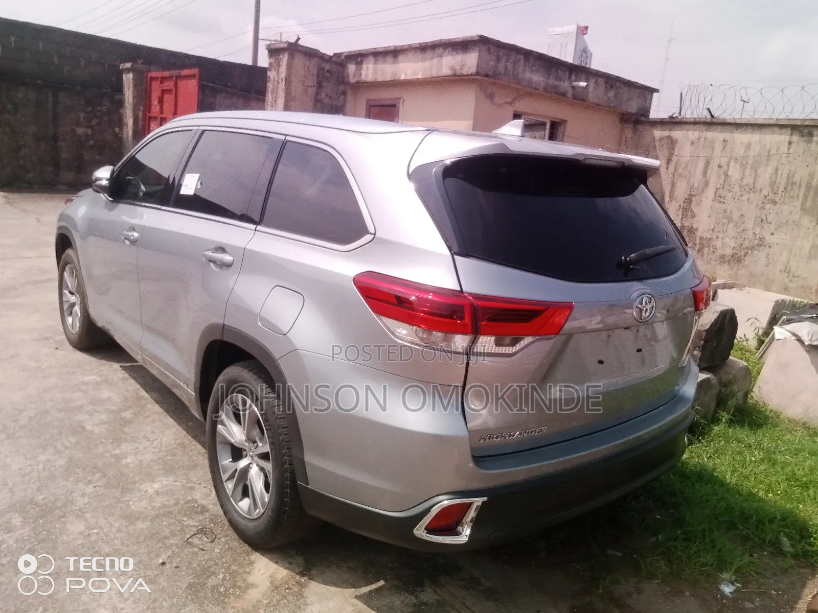 Toyota Highlander Limited Platinum V6 4x4 (3.5L 6cyl 6A) 2016 Silver