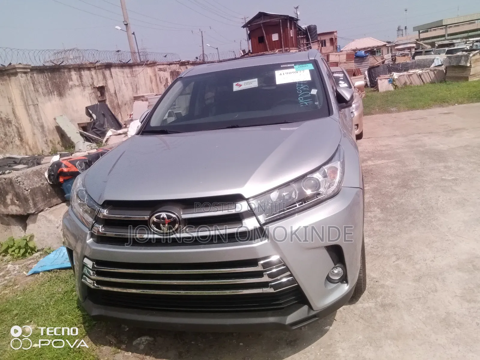 Toyota Highlander Limited Platinum V6 4x4 (3.5L 6cyl 6A) 2016 Silver