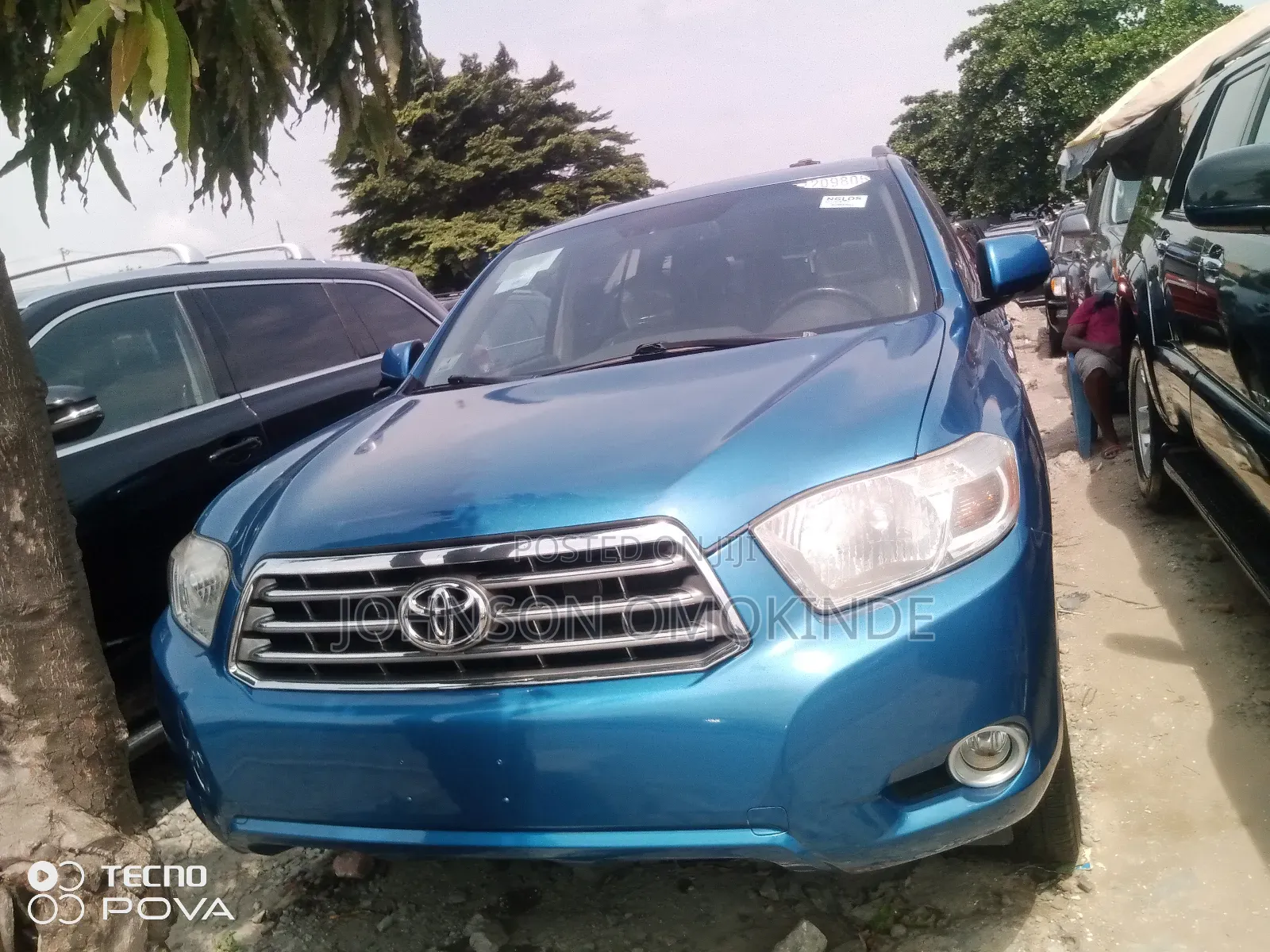 Toyota Highlander Limited 2010 Blue